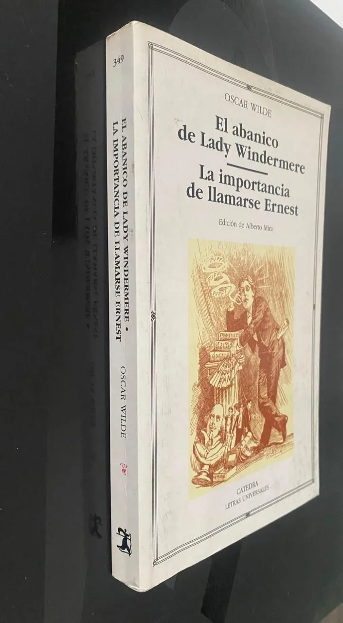 El Abanico De Lady Windermere - Oscar Wilde - detalle 3 - libro usado