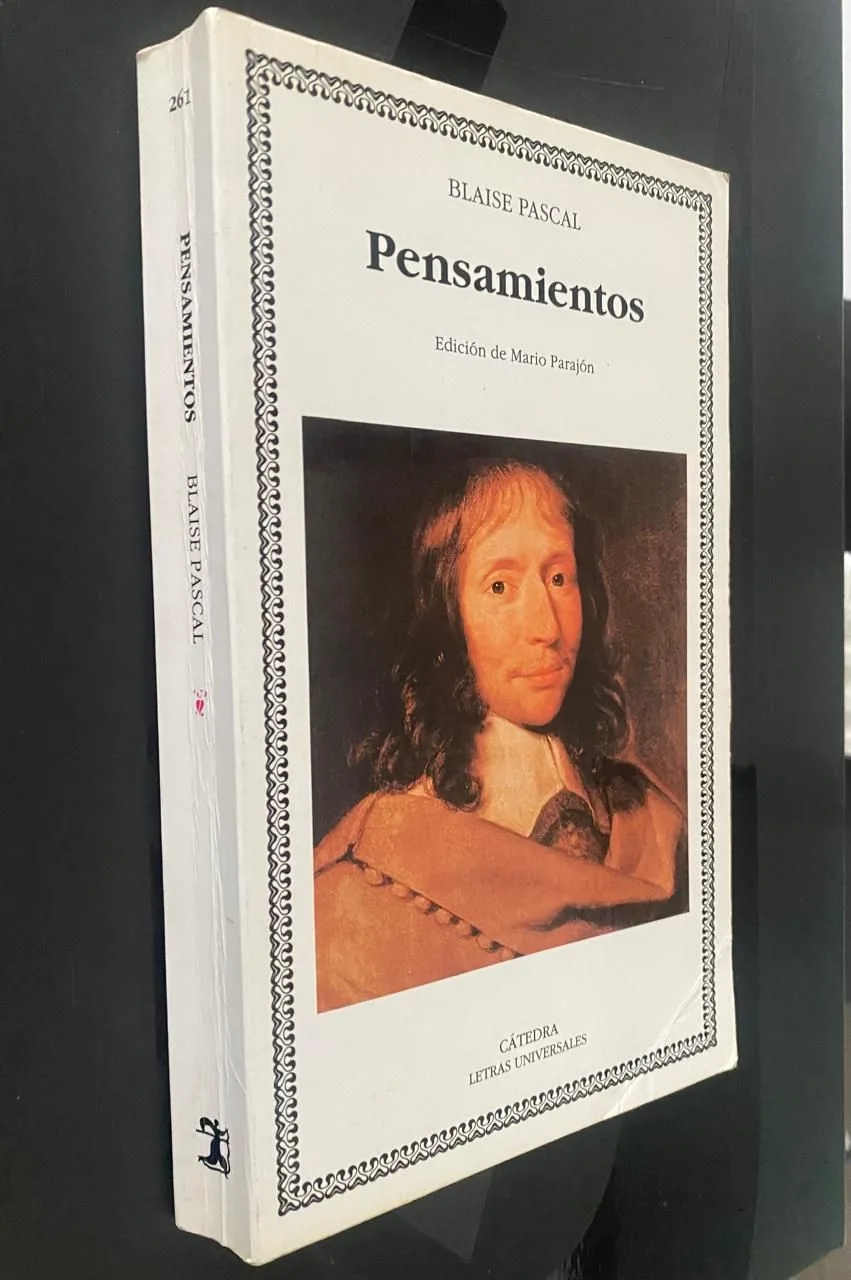 Pensamientos - Blaise Pascal - detalle 3 - libro usado