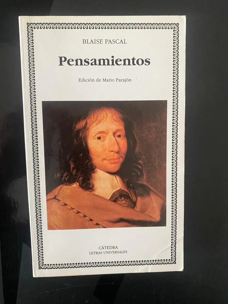Pensamientos - Blaise Pascal - libro usado