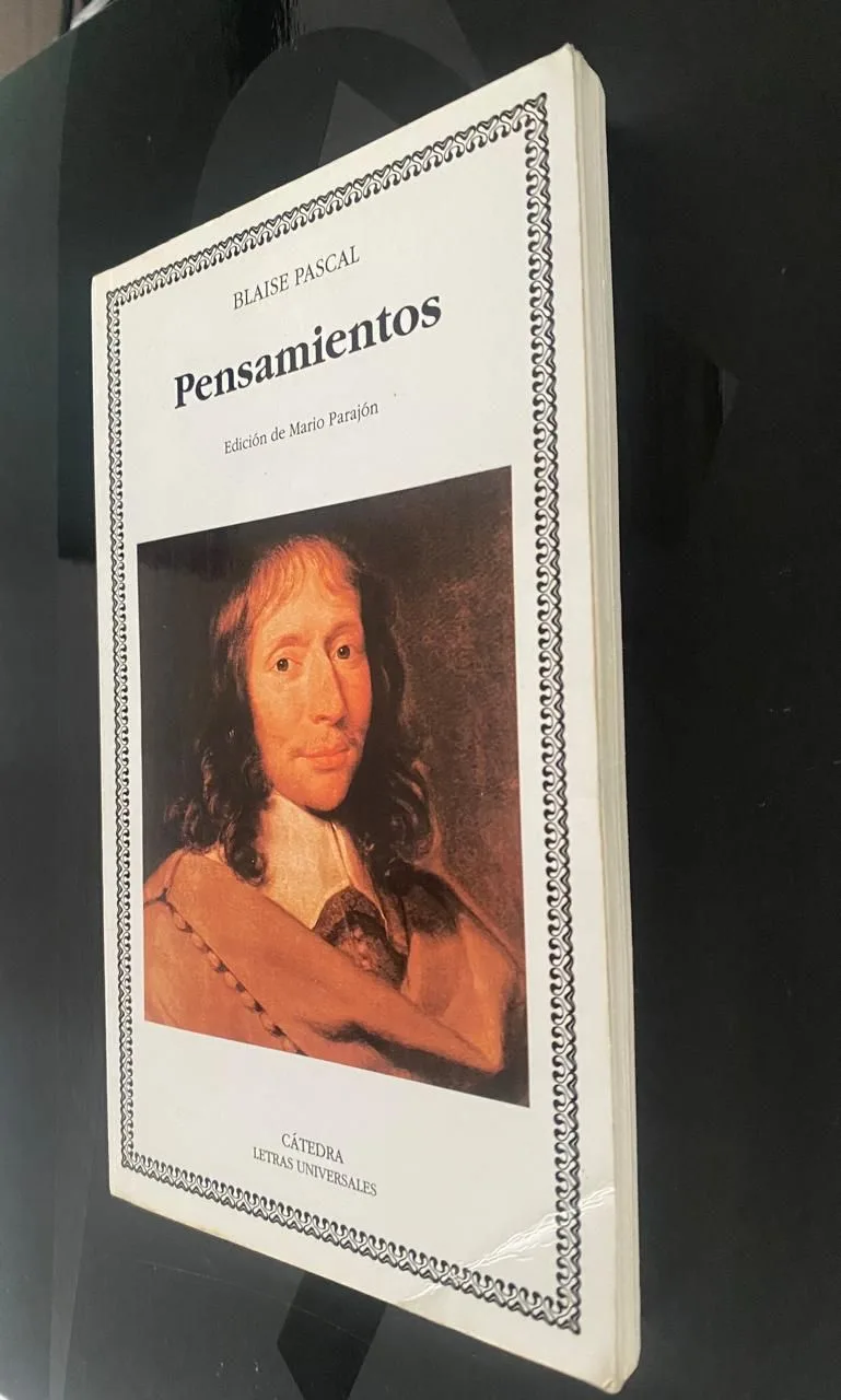 Pensamientos - Blaise Pascal - detalle 4 - libro usado