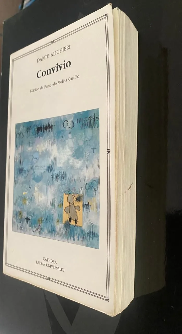 Convivio - Dante Alighieri - detalle 4 - libro usado