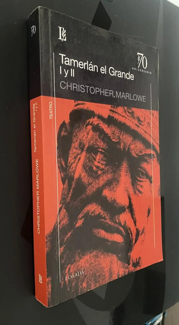 Tamerlan el Grande I-II - christopher Marlowe - detalle 3 - libro usado