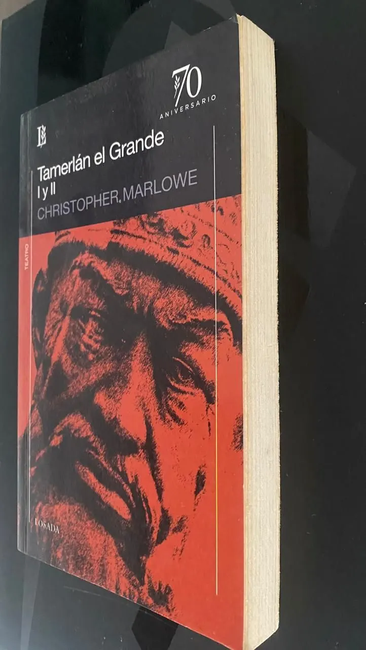 Tamerlan el Grande I-II - christopher Marlowe - detalle 4 - libro usado
