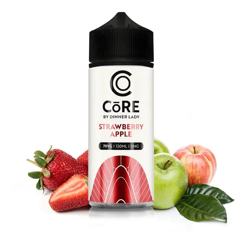 Strawberry Apple-Core by Dinner Lady