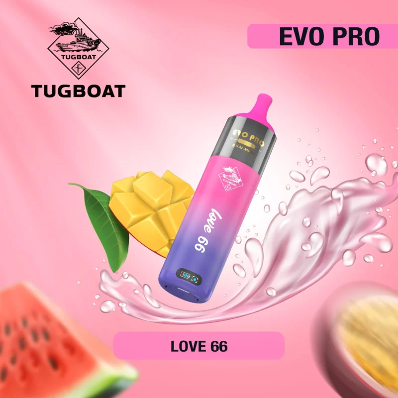 Love 66 - Tugboat Evo Pro 15000 Puffs