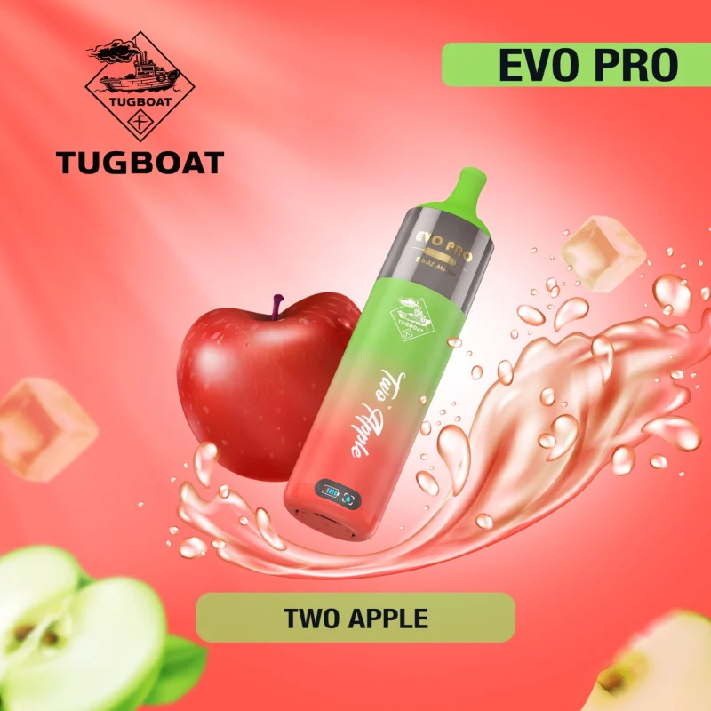 Two Apple - Tugboat Evo 15000 Puffs