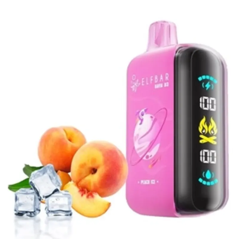 Peach Ice - Elf Bar Raya D3 25000 Puffs