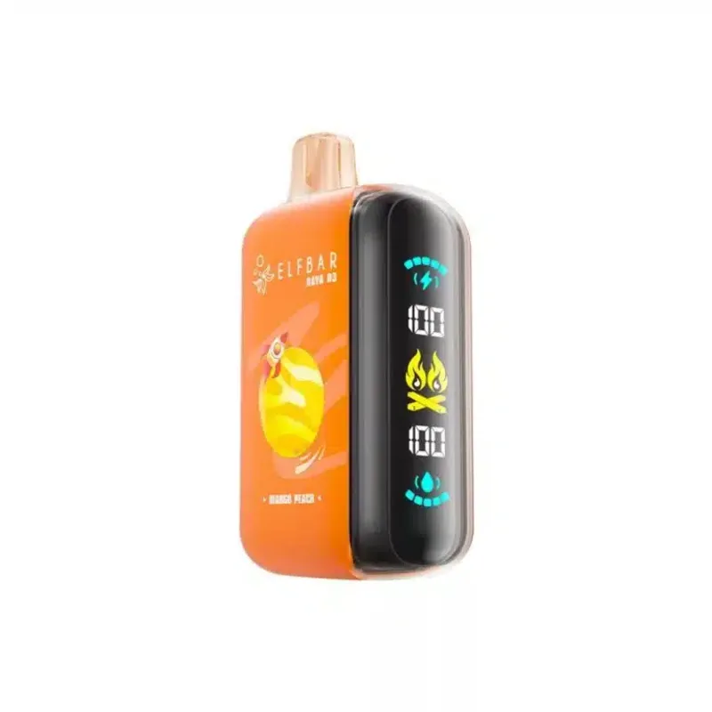 Mango Peach - Elf Bar Raya D3 25000 Puffs