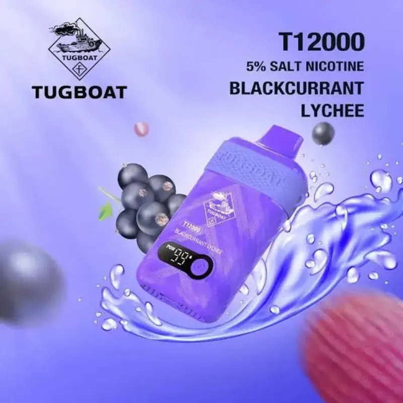 Blackcurrant Lychee - Tugboat T12000