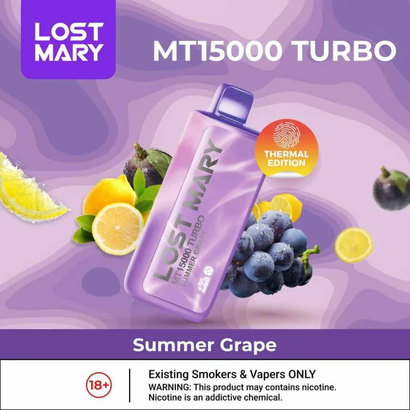 Summer Grape - Lost Mary MT 15000 Puffs