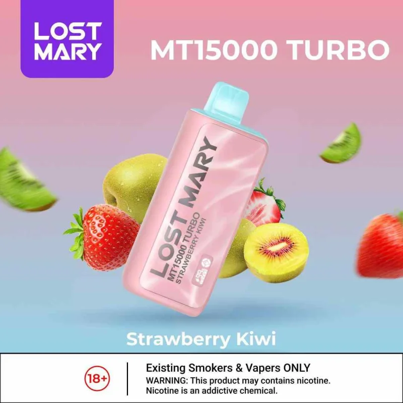 Strawberry Kiwi - Lost Mary MT 15000 Puffs