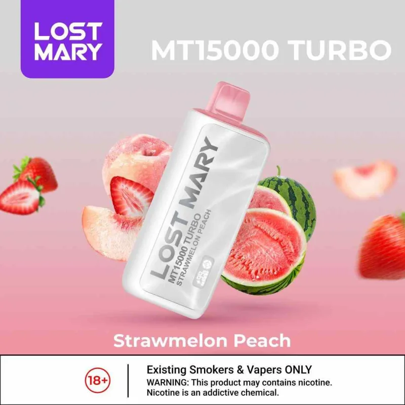 Strawmelon Peach - Lost Mary MT 15000 Puffs