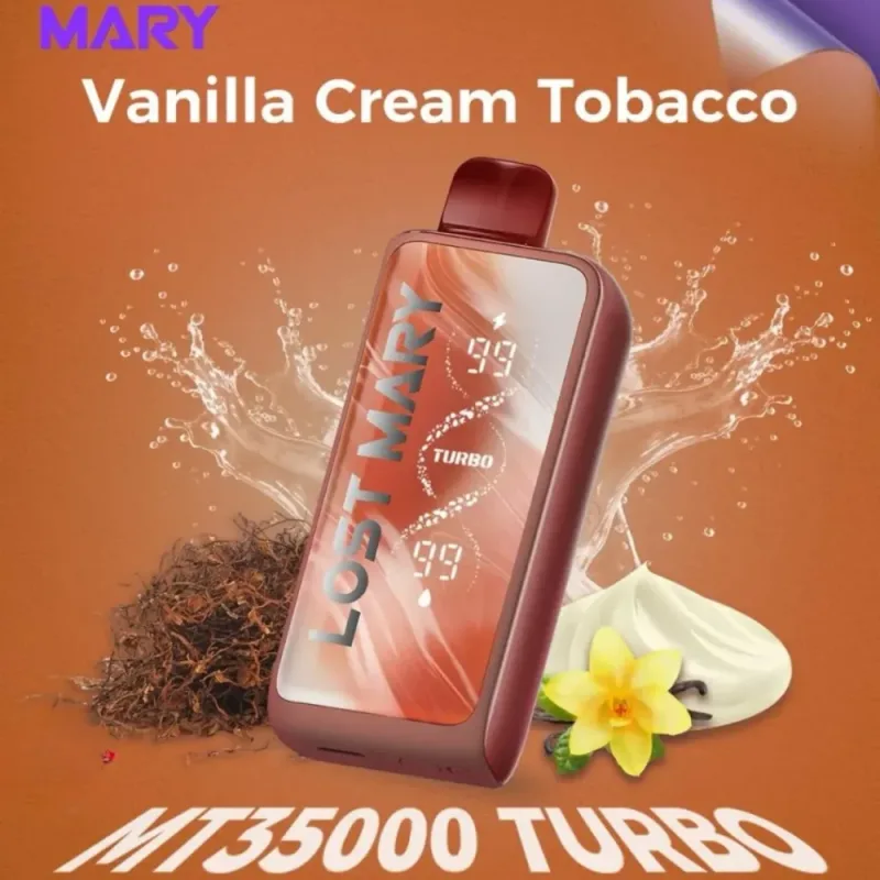 Vanilla Cream Tobacco - Lost Mary MT 35000 Puffs