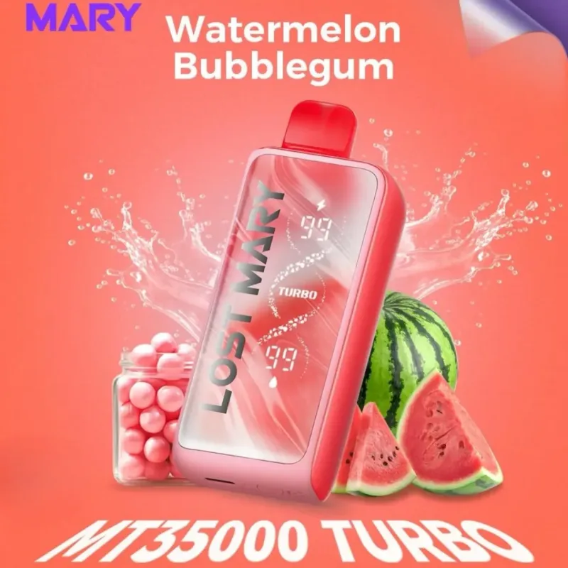 Watermelon Bubblegum - Lost Mary MT 35000 Puffs