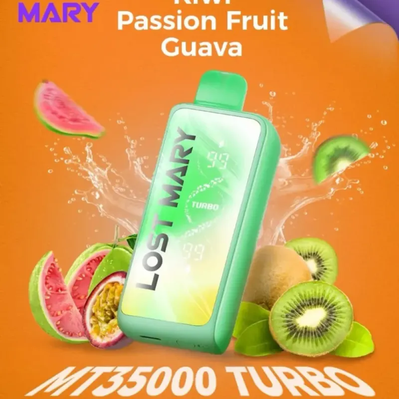 Kiwi Passion Fruit Guava - Lost Mary MT 35000 Puffs