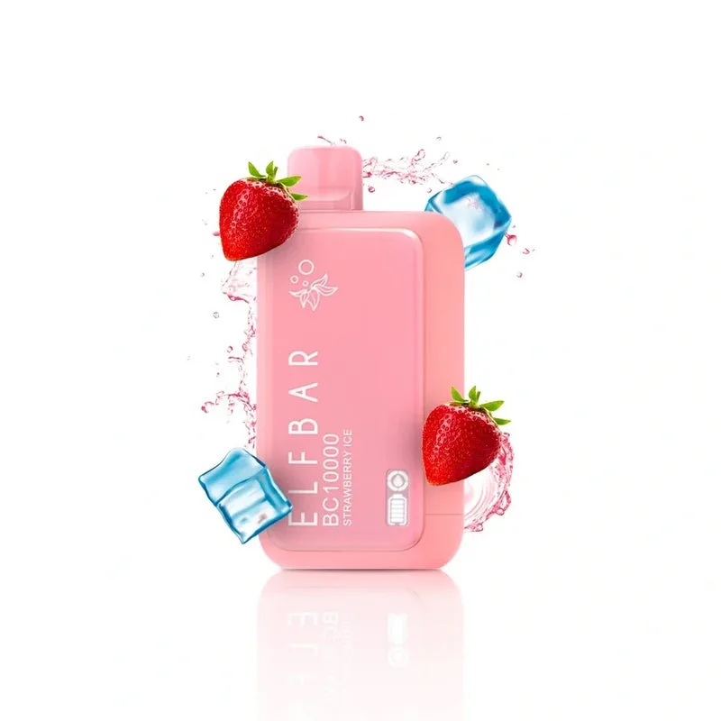 Strawberry Ice - Elf Bar BC 10000 Puffs