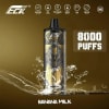 KK Energy 8000 Puffs-Banana Milk - 0 - Dally Vapes