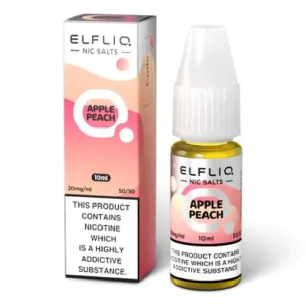 Apple Peach-Elfliq Nic Salt vape by Elfilq Nic Salts - Dally Vapes in Kenya