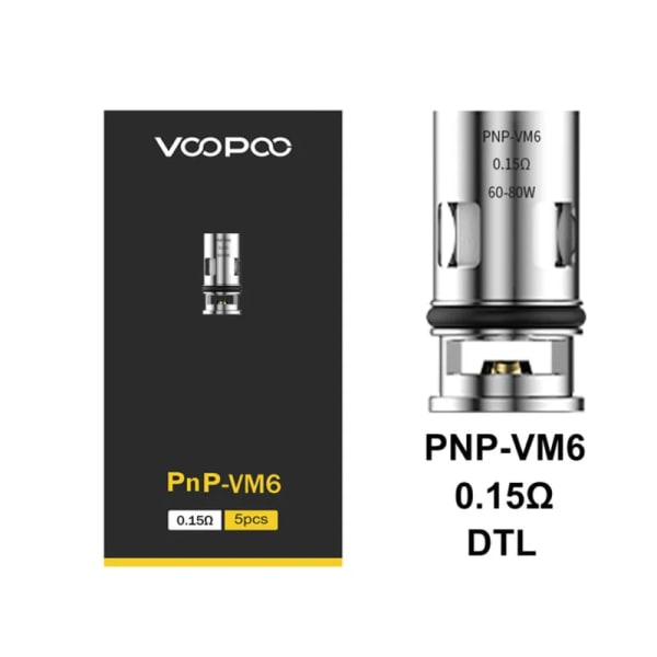 Voopoo PNP Replacement Coils vape by Voopoo PnP Coil - Dally Vapes in Kenya