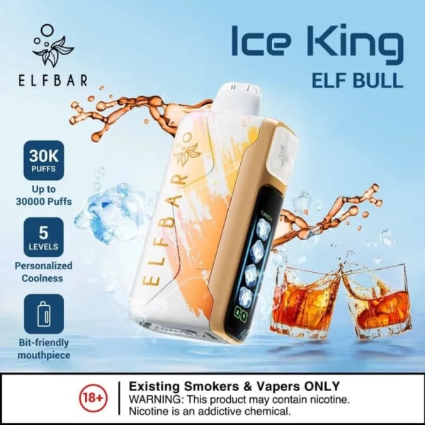 Elf Bull- Elfbar Ice King 30000