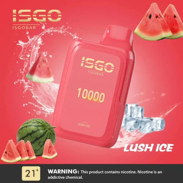 Lush Ice-ISGO BAR 10000 Puffs vape - Dally Vapes in Kenya