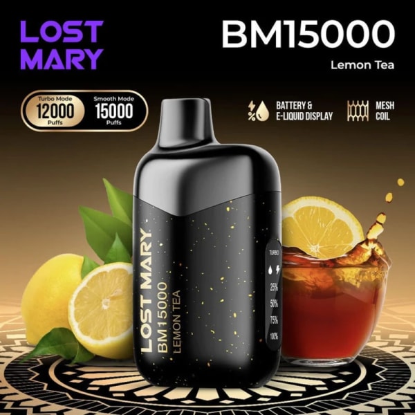 Lemon Tea- Lost Mary BM - 15000 Puffs