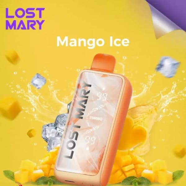 Mango Ice - Lost Mary MT 35000 Puffs vape - Dally Vapes in Kenya