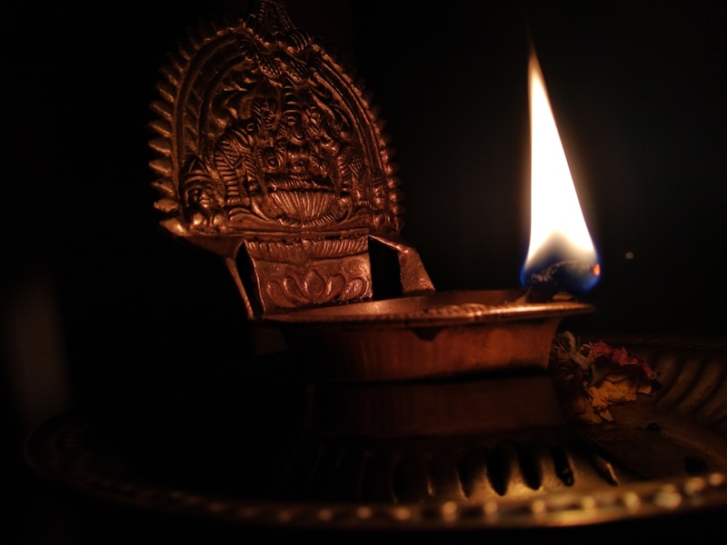 Traditional Kerala Lamp