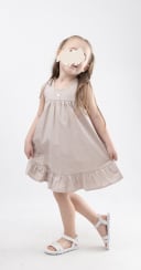 25057 POPLİN ELBİSE