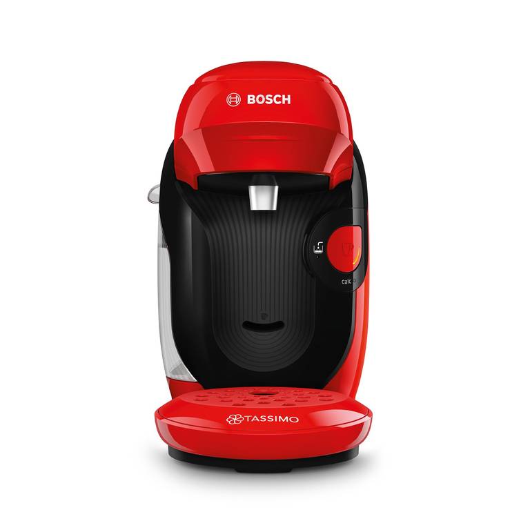 Bosch – Cafetera Tassimo Style Friendly, Hasta 70 bebidas, OneTouch, INTELLIBREW, Rojo, TAS113E