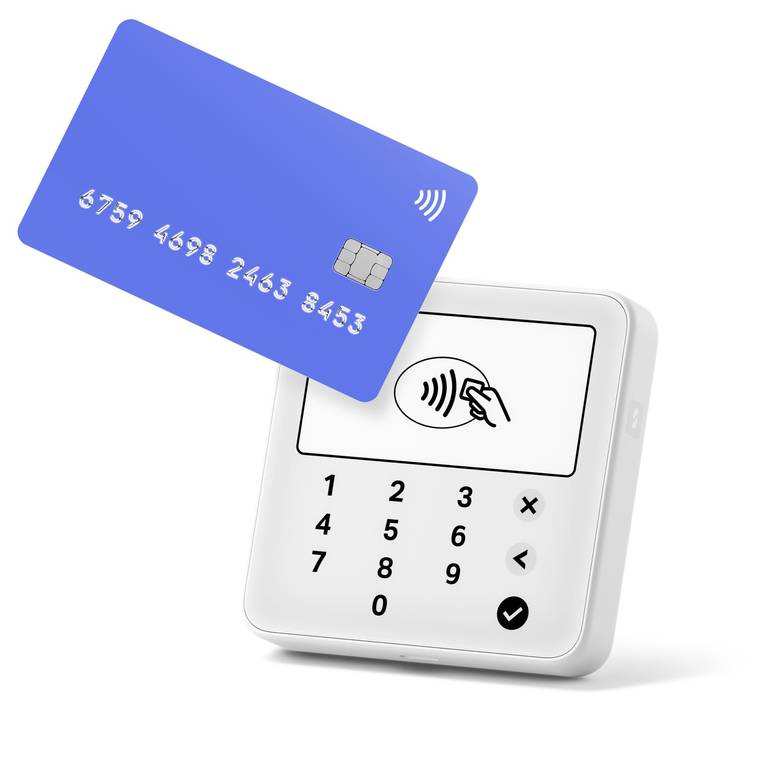 Datáfono tamaño bolsillo tarjetas contactless