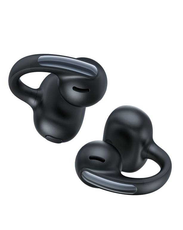 Auriculares Abiertos Baseus MC1 Clip Blanco (Bluetooth, 40h batería, 5.2g ultraligeros, sonido HiFi Bass AI, protección IP57 agua/polvo)