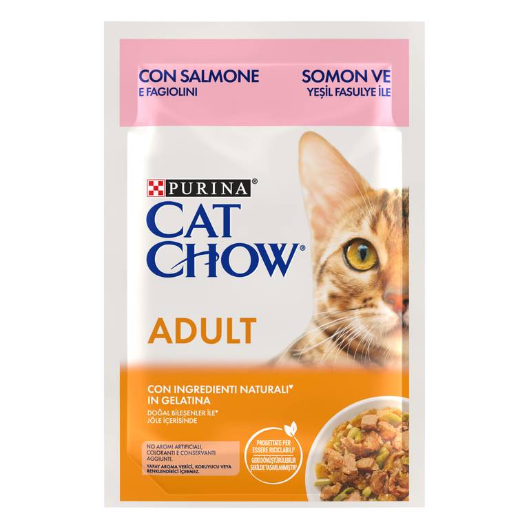 Cat Chow Comida Húmeda Comida húmeda Gato 26×85 g (Salmón)