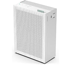 COWAY Purificador de Aire Hogar Dormitorio, Mascotas, AIRMEGA 150, Blanco | Certificado ECARF & Quiet Mark, CADR 281 m³/h, modo sueño 20 dB, prefiltro lavable, para alergias, humo, polen y mascotas