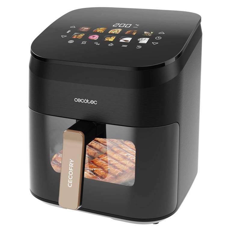 Freidora de aire Cecotec Cecofry&Grill Smokin» 6500 Plus de 2200 W y 6,5 L (reaco como nuevo)