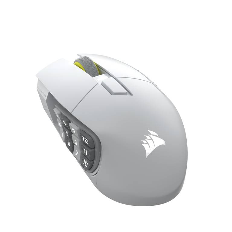 Corsair Scimitar Elite Wireless SE MMO Ratón para Juegos – 33,000 dpi, 16 Botones Programables (2ª Mano – Bueno)