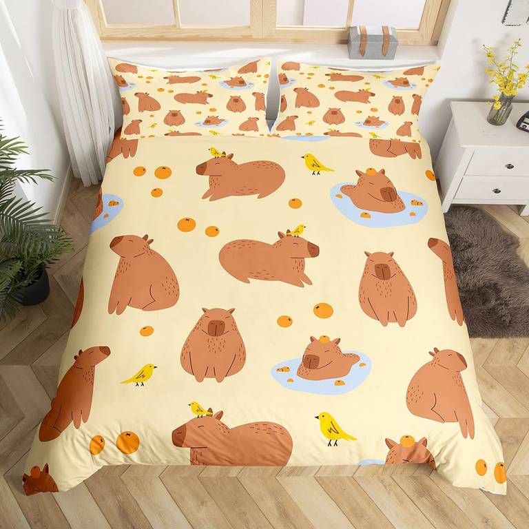 Juego Ropa de Cama Capybaras 135x200cm Varios Modelos