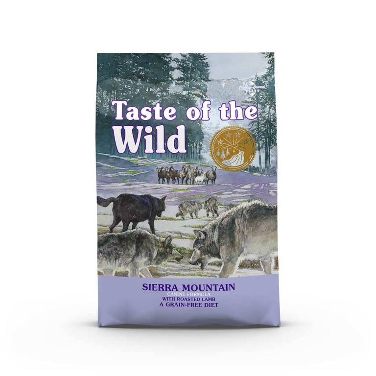 Taste Of The Wild Sierra Mountain – Pienso para Perros con Cordero Asado 12,2kg