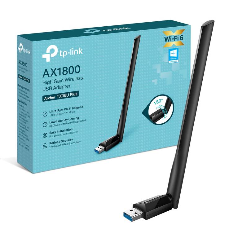 TP-Link Archer TX35U – WiFi USB AX1800 1800 Mbps