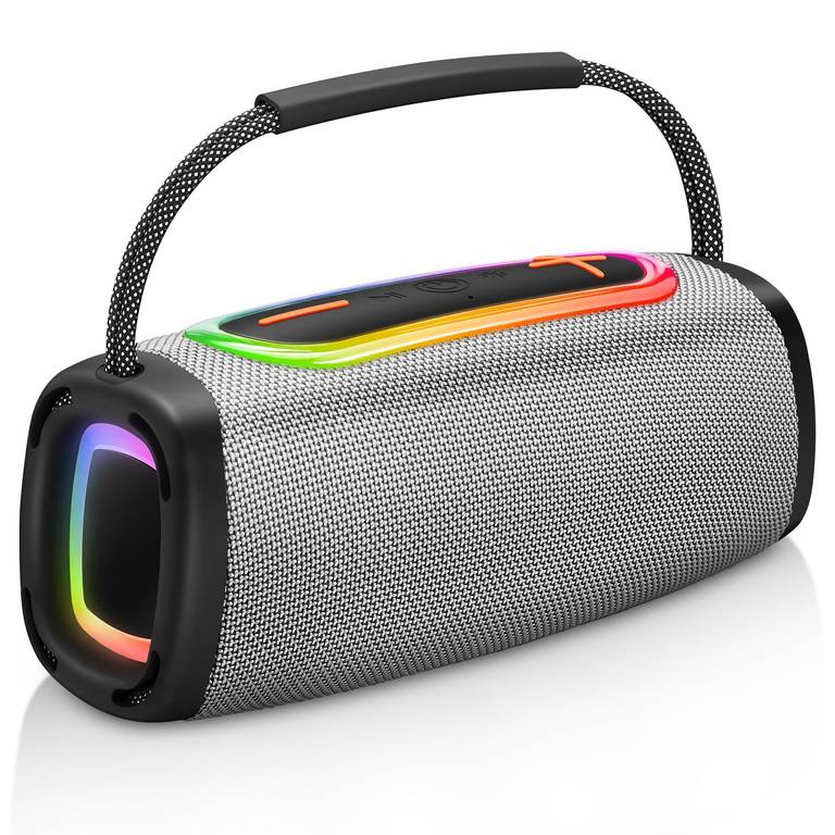 Donerton Altavoz Bluetooth 36h, 6000 mAh, IP6, LED
