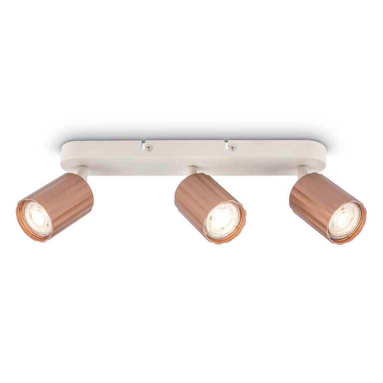 BRILONER – Foco LED interior con acabado estriado, orientable