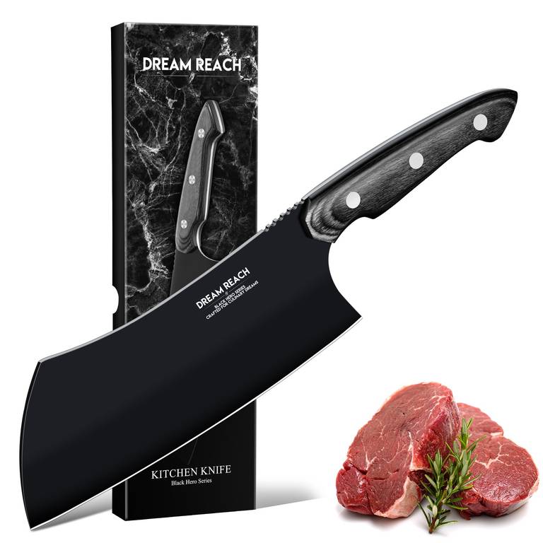 Dream Reach Cuchillo Cocina Multiusos Hoja Negra