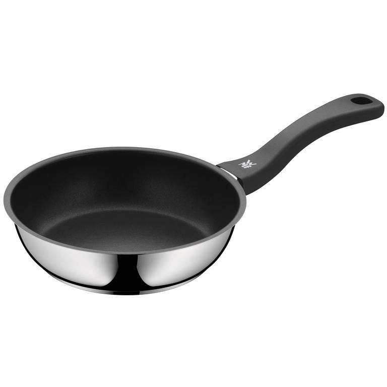 WMF Devil-Sartén Antiadherente 20 cm, Sartén de Acero Inoxidable y Revestimiento Antiadherente para Todo Tipo de Cocinas,sin PFOA