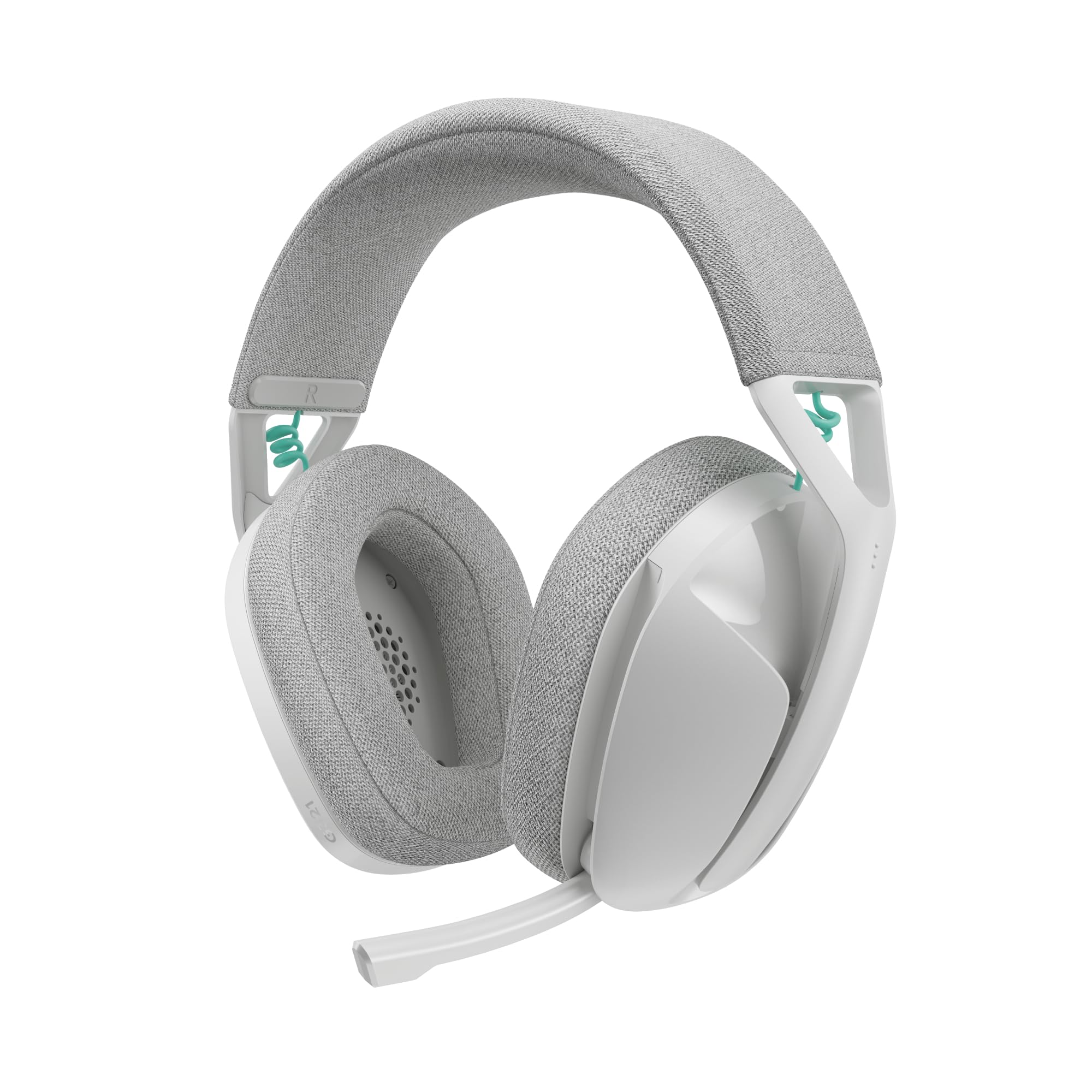 Logitech G G321 Lightspeed, Auriculares inalámbricos para Gaming – Blanco | Bluetooth, Comodidad y ajuste dinámicos, micrófono de varilla 16 khz, PC, PS4, PS5, Nintendo Switch y dispositivos móviles