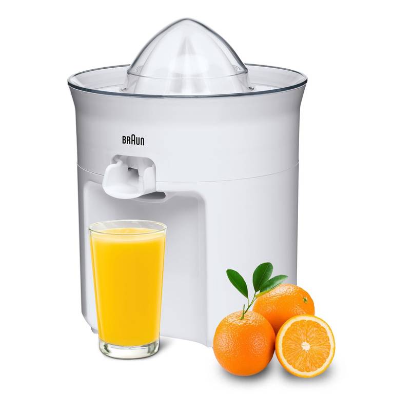 Braun TributeCollection CJ3050 – Licuadora eléctrica, 60 W, antigoteo, tapa incluida, apta para lavavajillas, blanca [Clase energética A]
