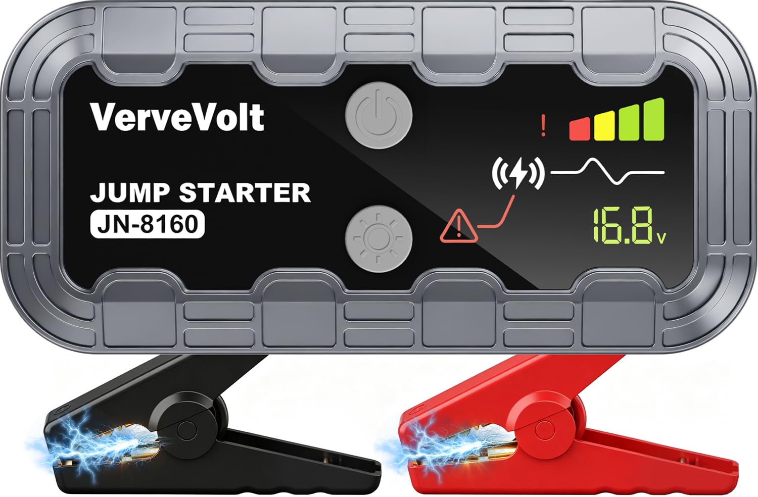 𝟴𝟬𝗼𝗳𝗳 𝟭𝟬𝟬𝟬𝟬𝗔 Arrancador de Baterias de Coche – Jump Starter | 𝟑 𝐌𝐨𝐝𝐞𝐥𝐬 Linterna LED y Pinzas, Protección de Seguridad Car Jump Starter para SUV Camions (10L Gas & 9L Diesel)