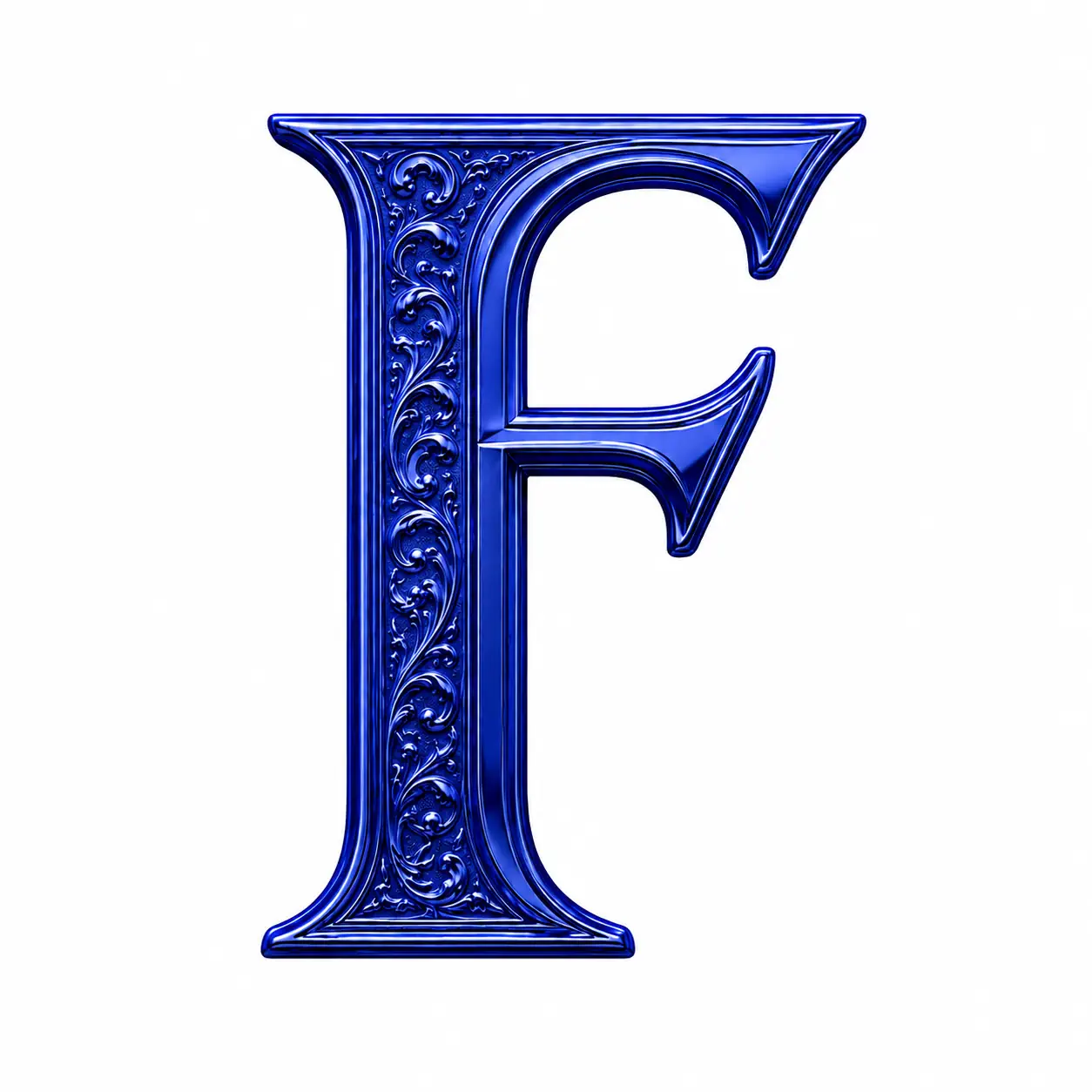 Furety blue neon logo