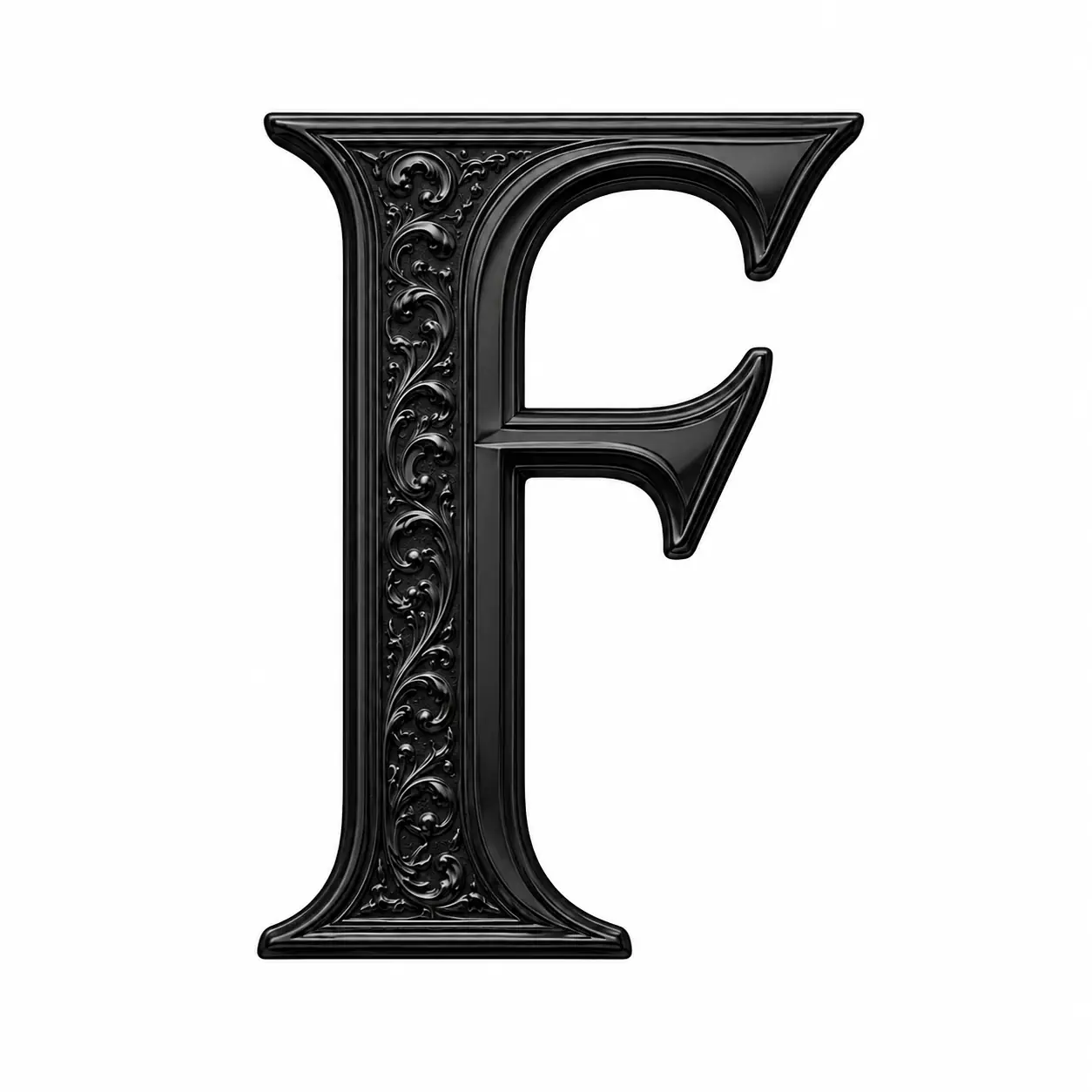 Furety gray neon logo