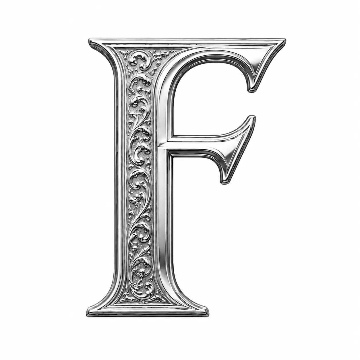 Furety silver neon logo