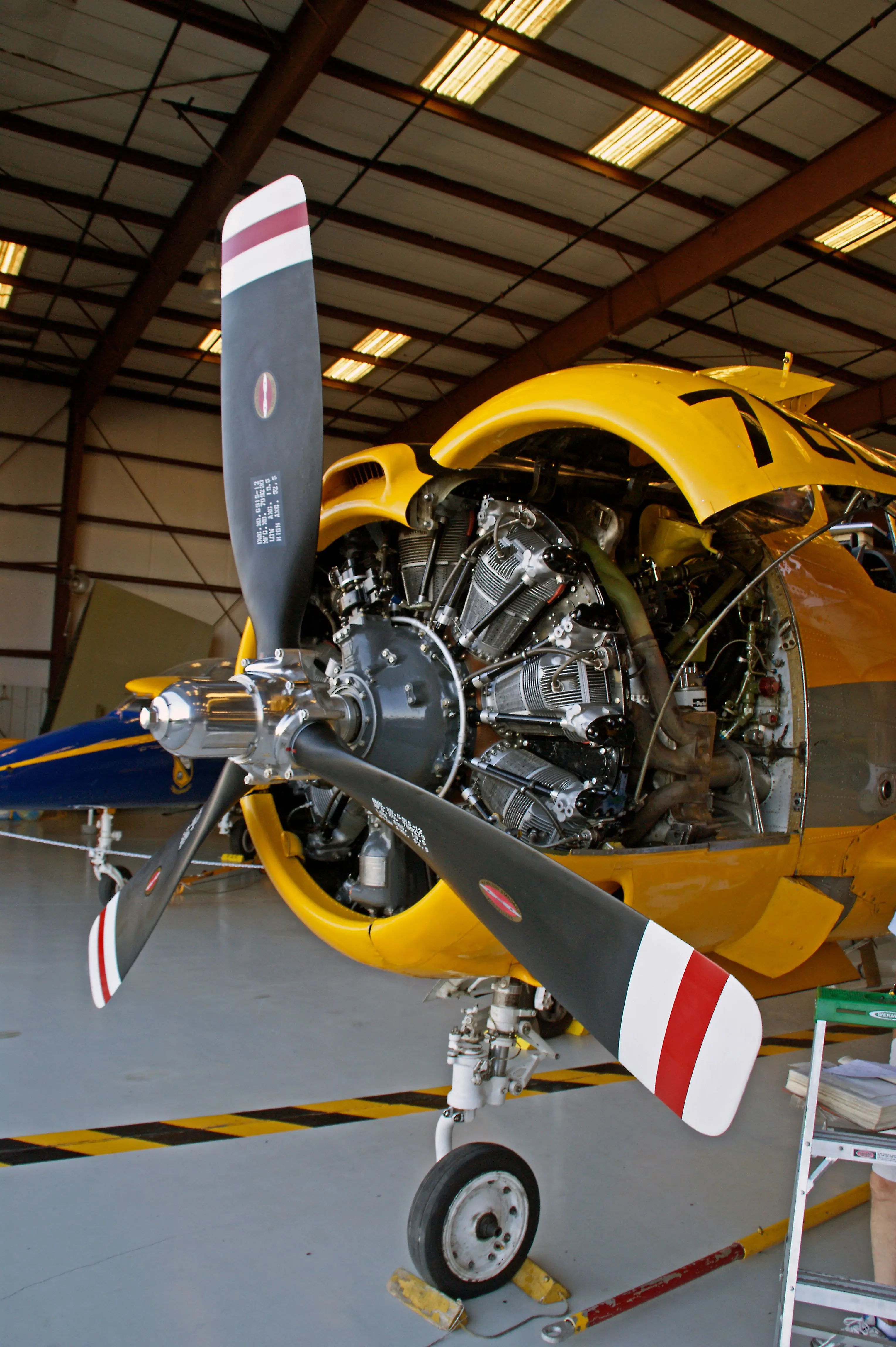 Aircraft service work